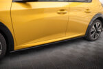 Maxton Street Pro side skirt diffusers for Peugeot 208 GT Mk2
