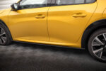 Maxton Street Pro side skirt diffusers for Peugeot 208 GT Mk2