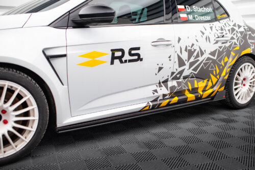 Maxton Street Pro side skirt diffusers for Renault Megane RS Mk4