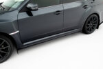 Maxton Street Pro side skirt diffusers for Subaru Impreza WRX STI Mk3 Facelift
