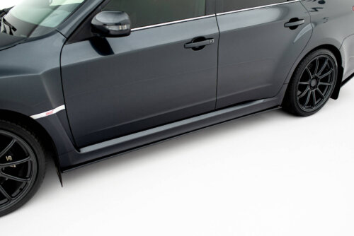 Maxton Street Pro side skirt diffusers for Subaru Impreza WRX STI Mk3 Facelift
