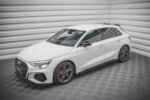 Maxton Street Pro side skirt diffusers V.1 for Audi S3 / A3 S-Line 8Y / 8Y Facelift