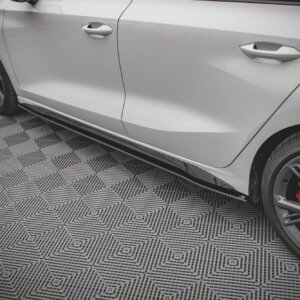 Maxton Street Pro bočni produžeci V.1 za Audi S3 / A3 S-Line 8Y / 8Y Facelift