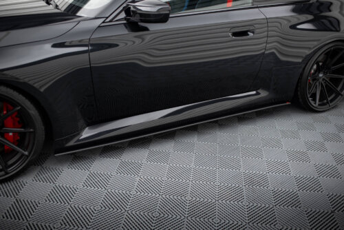 Maxton Street Pro side skirt diffusers V.1 for BMW M2 G87