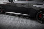 Maxton Street Pro side skirt diffusers V.1 + Flaps for BMW M2 G87