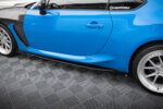 Maxton Street Pro side skirt diffusers V.1 + Flaps for Toyota GR86 Mk1