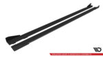 Maxton Street Pro Side Skirts Diffusers V.2 + Flaps Audi S3 Sportback / A3 S-line Sportback 8Y / 8Y Facelift