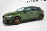 Maxton Street Pro Side Skirts Diffusers V.2 + Flaps Audi S3 Sportback / A3 S-line Sportback 8Y / 8Y Facelift