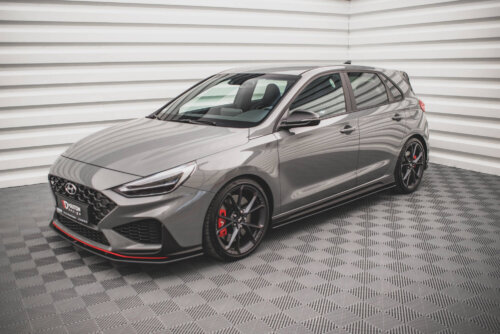 Maxton side skirt diffusers V.2 for Hyundai I30 N / N-Line Hatchback / Fastback Mk3 / Mk3 Facelift