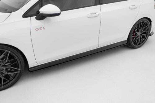 Maxton side skirt diffusers V.2 for Volkswagen Golf GTI / GTE / GTI Clubsport / R-Line Mk8