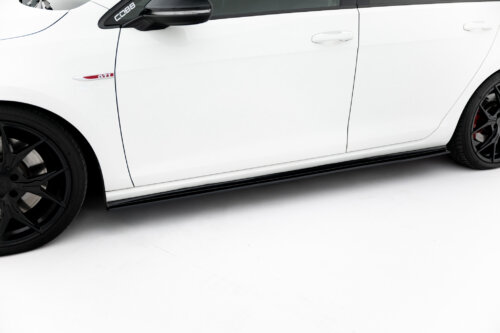 Maxton side skirt diffusers for VW Golf 7 GTI