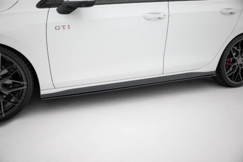 Maxton side skirt diffusers for Volkswagen Golf GTI / GTE / GTI Clubsport / R-Line Mk8