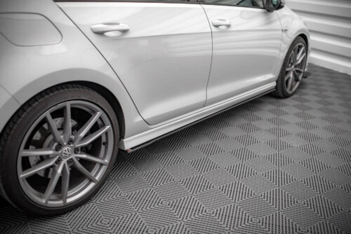 Maxton side skirt diffusers for Volkswagen Golf R Mk7