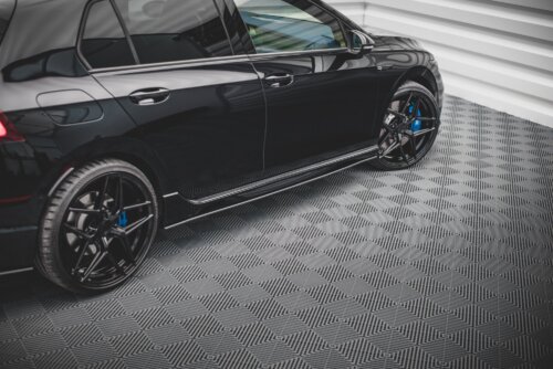 Maxton side skirt diffusers for Volkswagen Golf R Mk8