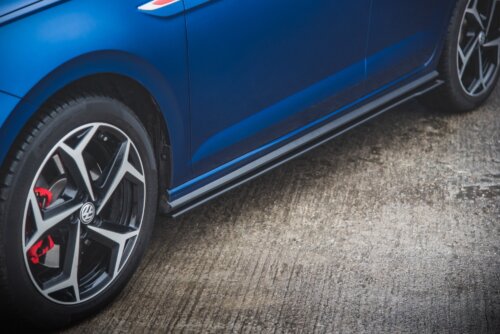 Maxton side skirt diffusers for Volkswagen Polo GTI Mk6