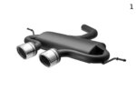 Maxton Volkswagen Golf VI, Golf V R32, Scirocco 3 Sports Exhaust Muffler Exhaust