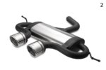 Maxton Volkswagen Golf VI, Golf V R32, Scirocco 3 Sports Exhaust Muffler Exhaust