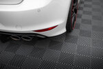Maxton rear diffuser and rear side splitters for VW Golf 7 R Hatchback