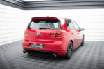 Maxton rear diffuser and rear side splitters for VW Golf VI GTI / 35TH