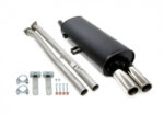Catback TA Technix for BMW 3er Limousine, 3er Touring, 3er Cabriolet (E30) 1986