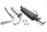 Catback TA Technix for Saab 9-3 (YS3D) 1998-2002 — Motorsport only