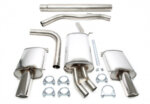 Duplex catback (nehrđajući čelik) TA Technix za Audi A4 (B6/B7) 2001-2004