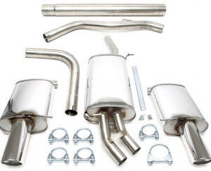 Duplex catback (nehrđajući čelik) TA Technix za Audi A4 (B6/B7) 2005-2008 — Motorsport only
