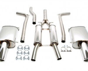 Duplex catback (nehrđajući čelik) TA Technix za Audi A4 (B6/B7) 2005- — Motorsport only