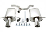 TA Technix duplex sports rear silencer for Audi A4 (B6/B7) 2001-2004