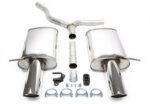 TA Technix duplex sports rear silencer for Audi A4 (B6/B7) 2005-2008 — Motorsport only