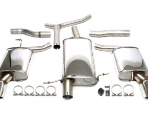 Duplex catback (nehrđajući čelik) TA Technix za Audi A4 / A5 (B8) 2007-2017