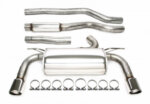 TA Technix cat-back (stainless steel) for BMW 1er Coupe (E81/E82/E87/E88) 2007-2013 — Motorsport only