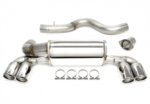 TA Technix duplex cat-back (stainless steel) for BMW 1er M Coupe (E81/E82/E87/E88) 2011-2012 — Motorsport only