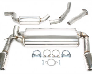 Duplex catback (nehrđajući čelik) TA Technix za Ford Focus II (DA_) 2006- — Motorsport only