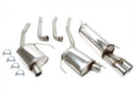 TA Technix cat-back (stainless steel) for Opel Omega B Caravan (V94) 1999