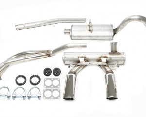 Duplex catback (nehrđajući čelik) TA Technix za Opel GT Coupe (M07) 1968-1973 — Motorsport only