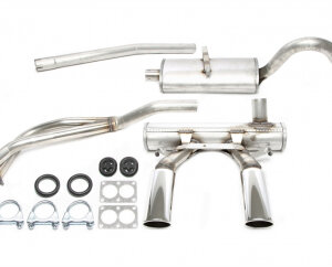 Duplex catback (nehrđajući čelik) TA Technix za Opel GT Coupe (M07) 1968-1973 — Motorsport only