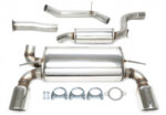 Duplex catback (nehrđajući čelik) TA Technix za Volvo C30 (533) 2006-2009 — Motorsport only