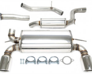Duplex catback (nehrđajući čelik) TA Technix za Volvo C30 (533) 2006-2009 — Motorsport only