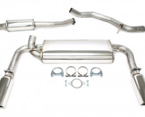 Duplex catback (nehrđajući čelik) TA Technix za Volvo S40 II AWD, V50 AWD (544) 2004-2010