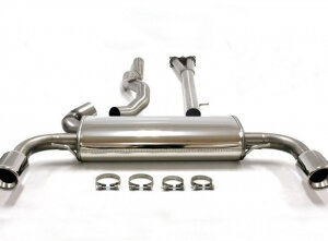 Duplex catback (nehrđajući čelik) TA Technix za Volvo S60 II / V60 (134) 2010-2017 — Motorsport only