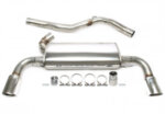 TA Technix duplex cat-back (stainless steel) for Volvo XC 60 (156) 2008-2017