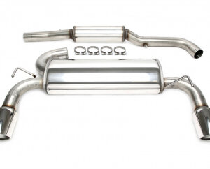 Duplex catback (nehrđajući čelik) TA Technix za VW Golf IV R32 (1J) 2002-2005