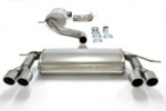 Duplex catback (nehrđajući čelik) TA Technix za VW Scirocco III (13) 2008