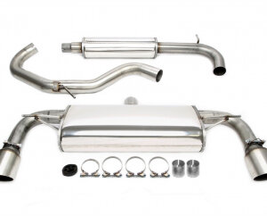 Duplex catback (nehrđajući čelik) TA Technix za VW Golf VII (5G1) 2013