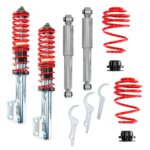 JOM Redline coilovers for Opel Astra G 1.2, 1.4, 1.6, 1.8, 2.0, 2.2, 2.2 8V / 16V, 1.7TD / DTi / CDTi, 2.0, 2.2 Di / DTi / 16V model year 1998 – 2004