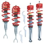 JOM Redline coilovers for Audi A4 (B5) model year 4.1994-06.2001, not suitable for Quattro-models