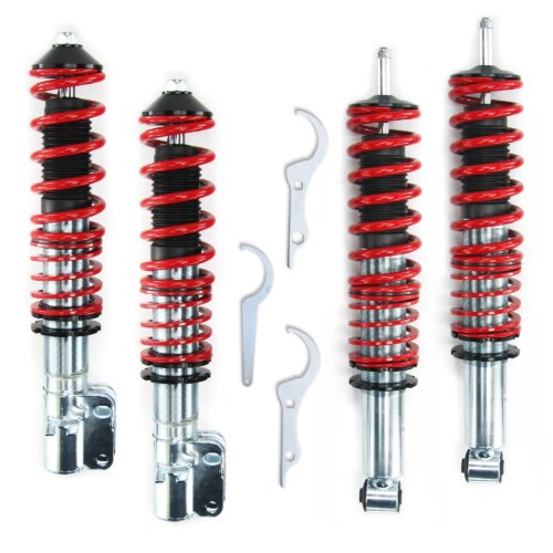 JOM Redline coilovers for VW Golf 1, Jetta 1 model year 1974 – 8.1983, Golf 1 Convertible model year 9.1979 – 6.1993 (155), Scirocco 1 and 2 (53/B)