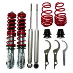 JOM Redline coilovers for Seat Arosa (6H) 1.0, 1.4, 1.4 16V / TDi, 1.7SDi model year 1997 – 2004