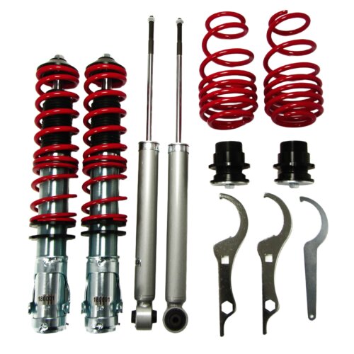 JOM Redline coilovers for Seat Arosa (6H) 1.0, 1.4, 1.4 16V / TDi, 1.7SDi model year 1997 – 2004